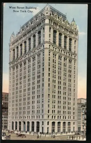 AK New York, NY, West Street Building