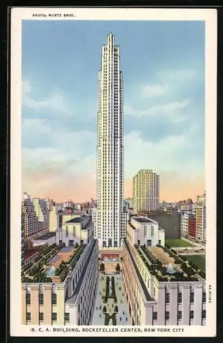 AK New York, NY, Building, Rockefeller Center