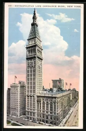AK New York, NY, Metropolitan Life Insurance Bldg.