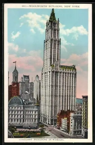 AK New York, NY, Woolworth Building