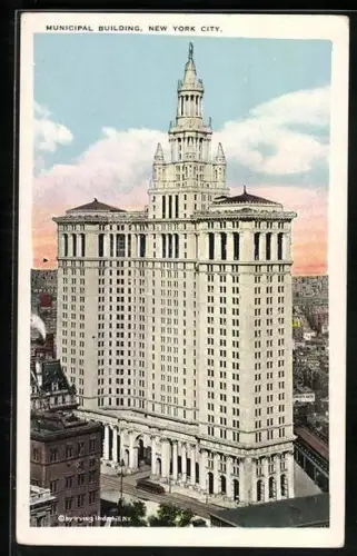 AK New York, NY, Municipal Building