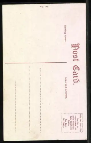 AK New York, NY, Times Building, Broadway and 42th Street, Night View, Moon