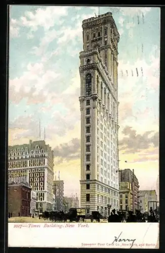 AK New York, NY, Times Building