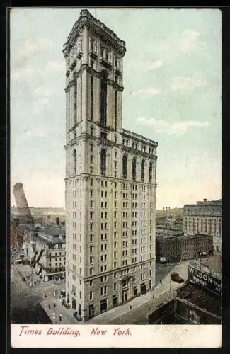 AK New York, NY, Times Building