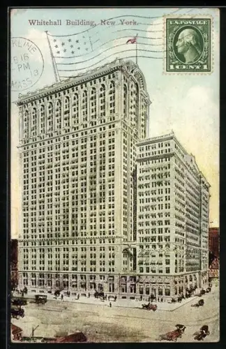 AK New York, NY, Whitehall Building