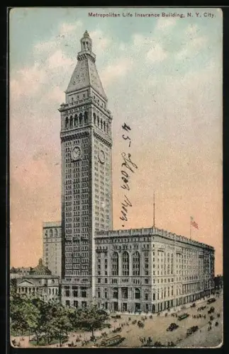 AK New York, NY, Metropolitan Life Insurance Building