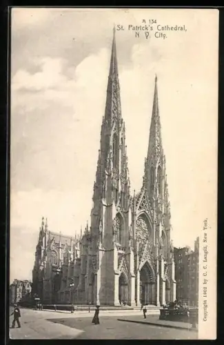 AK New York, NY, St. Patrick`s Cathedral