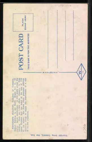 AK New York, NY, The Woolworth Building