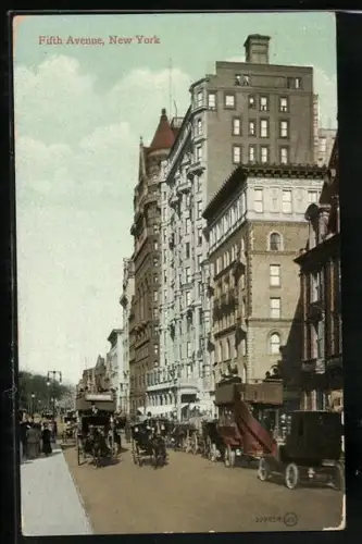 AK New York, NY, Fifth Avenue