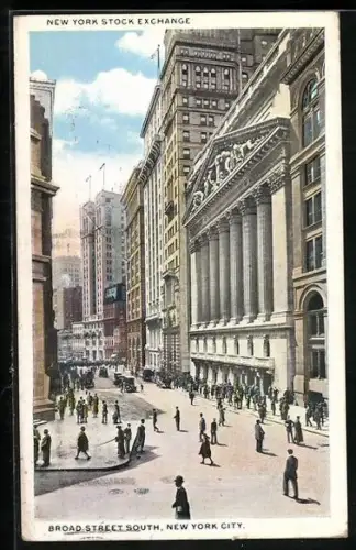 AK New York, Broad Street, New York Stock Exchange