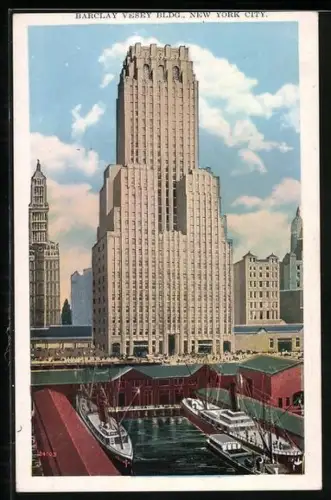 AK New York, NY, Barclay Vesey Building