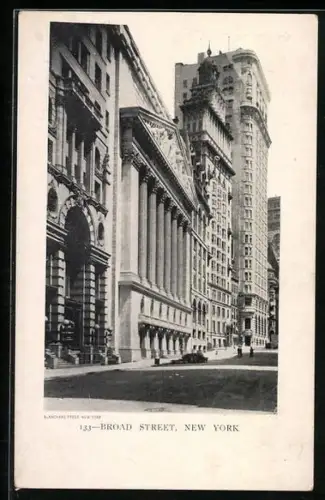 AK New York, NY, Broad Street