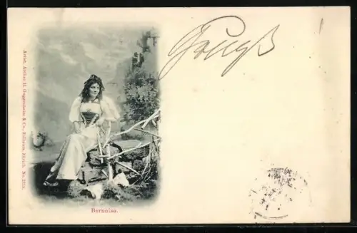 AK Bernerin in Tracht