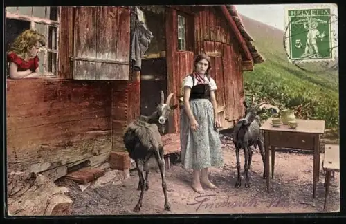 AK Schweizer Ziegenhirtin