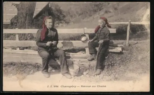 AK Champéry, Retour au Chalet