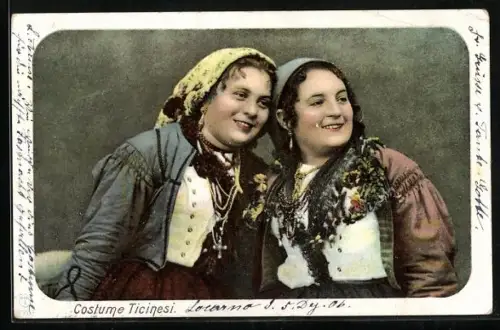 AK Schweiz, Costume, Frauen in Tracht