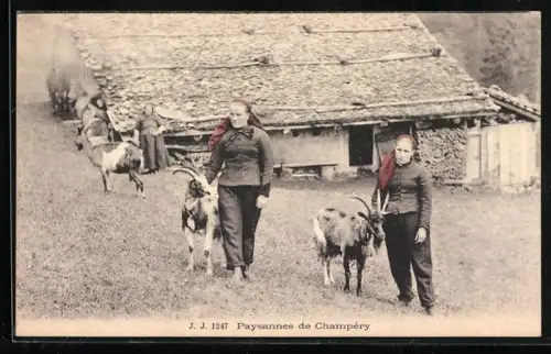 AK Paysannes de Champéry