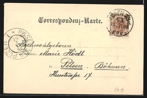 Lithographie Wien, Alte und Neue Universität