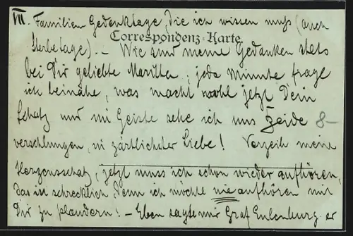 Mondschein-AK Gastein, Ortsansicht mit Kirchturm