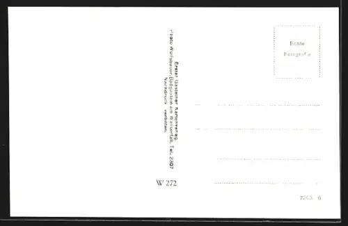 AK Bad Gastein, Teilansicht aus der Vogelschau