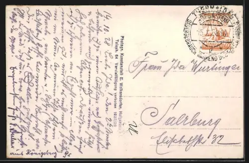 AK Hofgastein, Anna-Kaffee mit Umgebung, Kühe