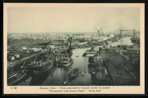 AK Buenos Aires, Vista panoramica tomada desde el puente