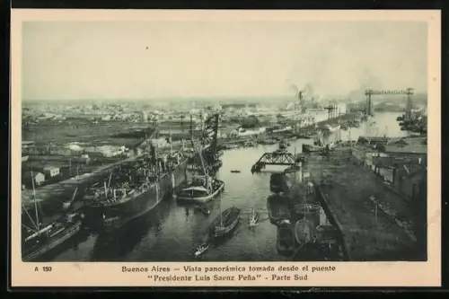 AK Buenos Aires, Vista panoramica tomada desde el puente