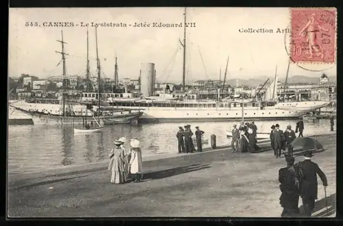 AK Cannes, Le Lysistrata - Jetèe Èdouard VII.