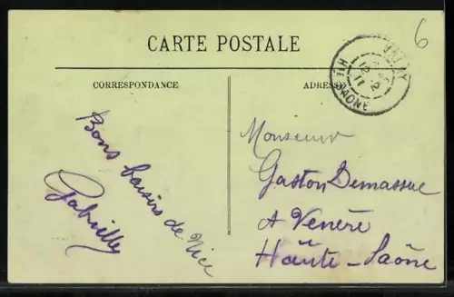 AK Nice, Les Torpilleurs dans le Port, Kriegsschiff