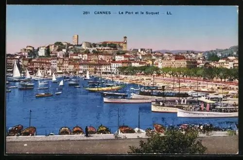 AK Cannes, Le Port et le Suquet