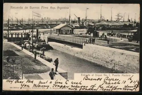 AK Buenos Aires, Entrada al Dique No. 1