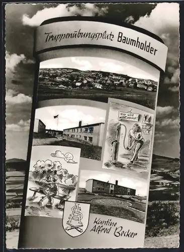 AK Baumholder, Truppenübungsplatz, Kantine Alfred Becker