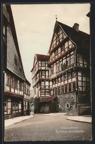 Lithographie Hildesheim, Domherrenschenke