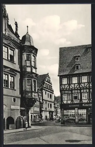 AK Coburg, Runderker am Regierungsgebäude