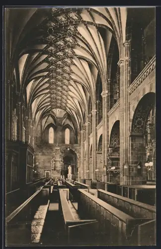 AK Bremen, Dom, Innenansicht, linkes Seitenschiff