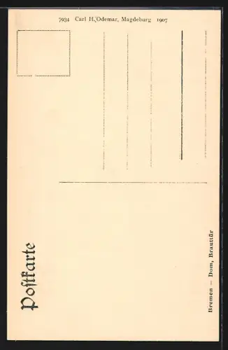 AK Bremen, Dom, Brauttür