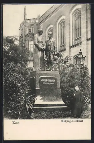 AK Köln, Kolping-Denkmal