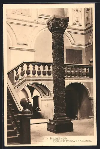 AK Hildesheim, Dom, Christussäule