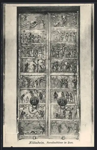 AK Hildesheim, Paradiesthüren im Dom