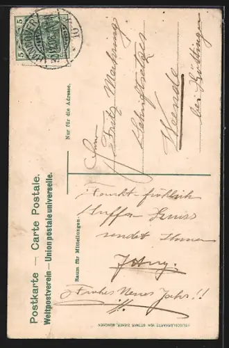 AK Hannover, Marktkirche, Rathaus