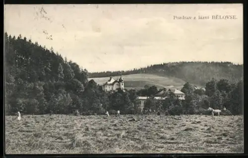 AK Lazne Beloves, Castecny pohled