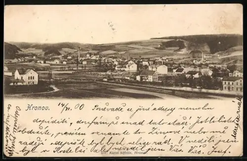 AK Hronov, Castecny pohled