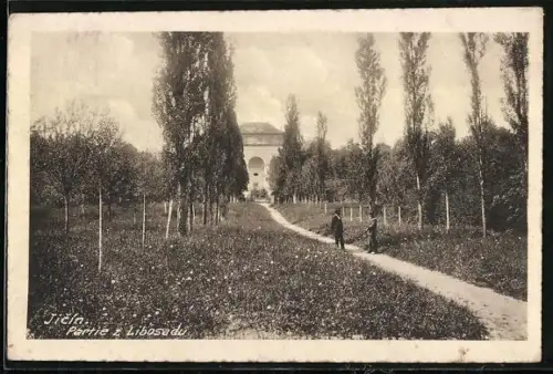 AK Jitschin / Gitschin / Jicin, Partie z Libosadu