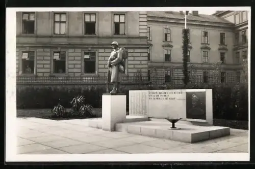 AK Hradec Králové, Pamatnik padlym legionarum 4. pes. pl. Prokopa Velikeho