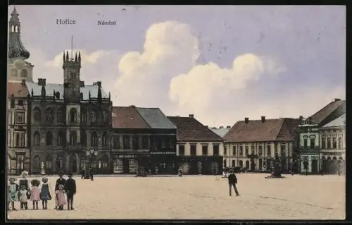 AK Horice, Hostinec u Hasice, Namesti