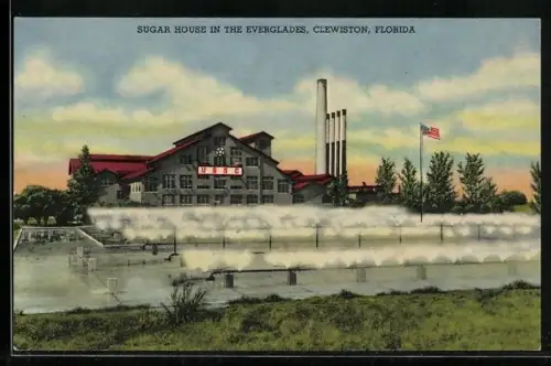 AK Clewiston, FL, Sugar House in the Everglades