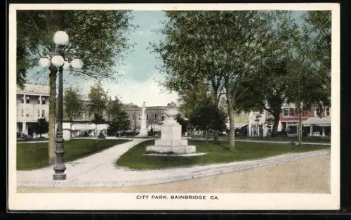 AK Bainbridge, GA, City Park