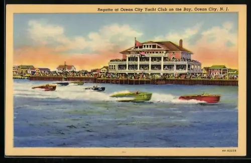 AK Ocean City, NJ, Regatta at Ocean City Yacht Club on the Bay
