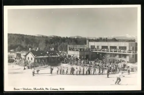 AK No. Conway, NH, Base Station, Skimobile