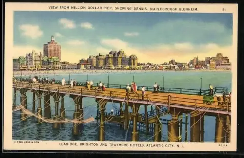 AK Atlantic City, NJ, Claridge, Brighton and Traymore Hotels